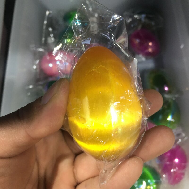 Electroplating Selenite Egg Manufacturer - Wholesale Natural Healing Crystal Quartz Stone Carved for Feishui Decoration