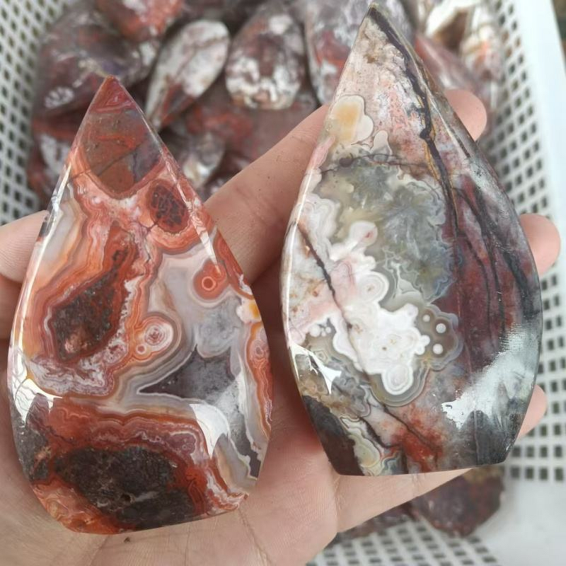 Mexican Agate Ornament Manufacturer - Wholesale High Quality Natural Crystal Quartz Freeform for Decorative Healing