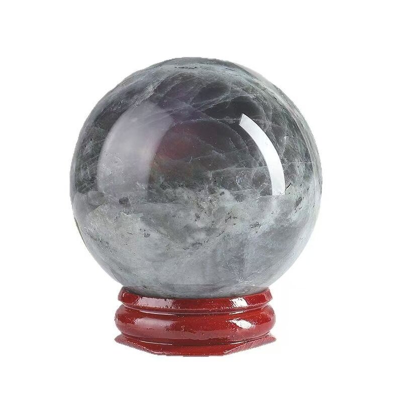 Purple Light Labradorite Sphere Manufacturer - Natural Crystal Raw Stone for Feng Shui Craft Mother's Day Valentine's Souvenirs