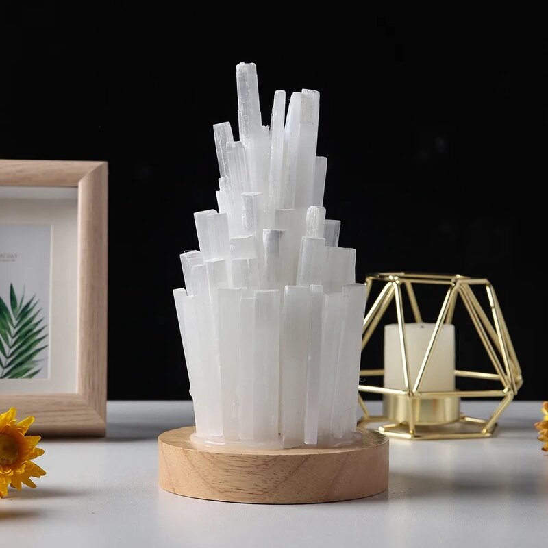 Selenite Crystal Lamp Manufacturer - Wholesale Natural High Quality Tower