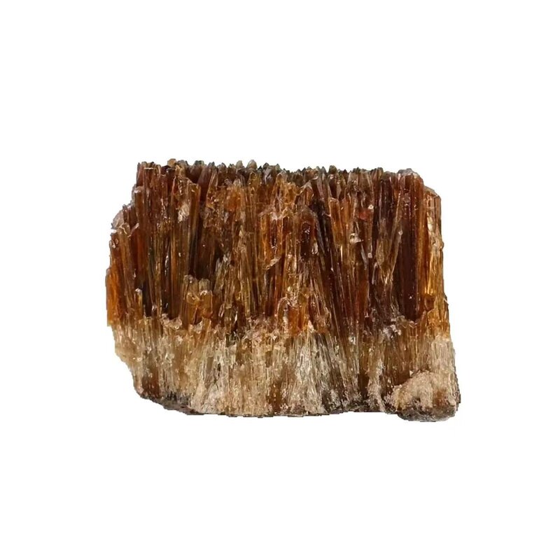 Amber Ore Specimen Manufacturer - Natural Raw Feng Shui Style Calcite Crystal for Home Desktop Ornament Garden Souvenir