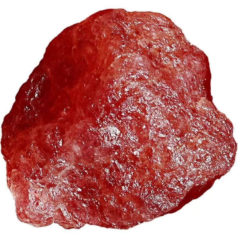 Strawberry Quartz Raw Stone Ornament Manufacturer - Natural for Fish Tank Flower Pot Crystal Gravel Decoration