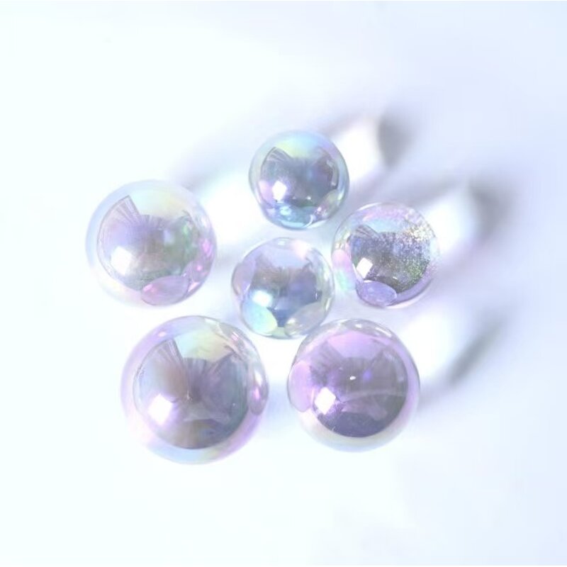 Aura Crystal Sphere Manufacturer - Polished Colorful Design Feng Shui for Home Office Desktop Decoration Souvenir