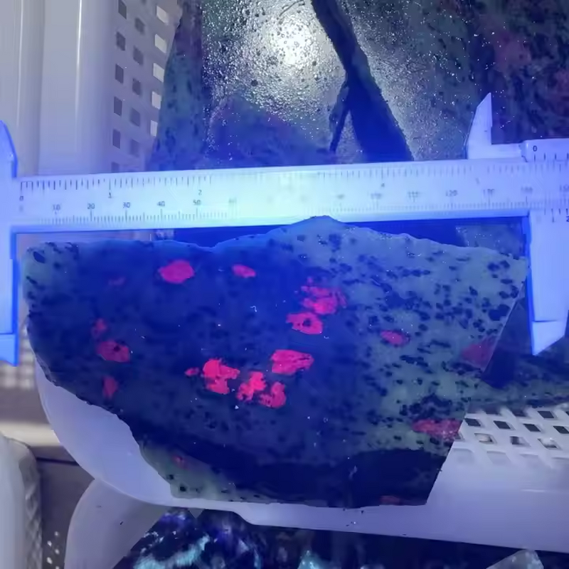 Ruby in Zosite Slice Manufacturer - Wholesale Natural Crystal Quartz Slab Gemstone for Decoration