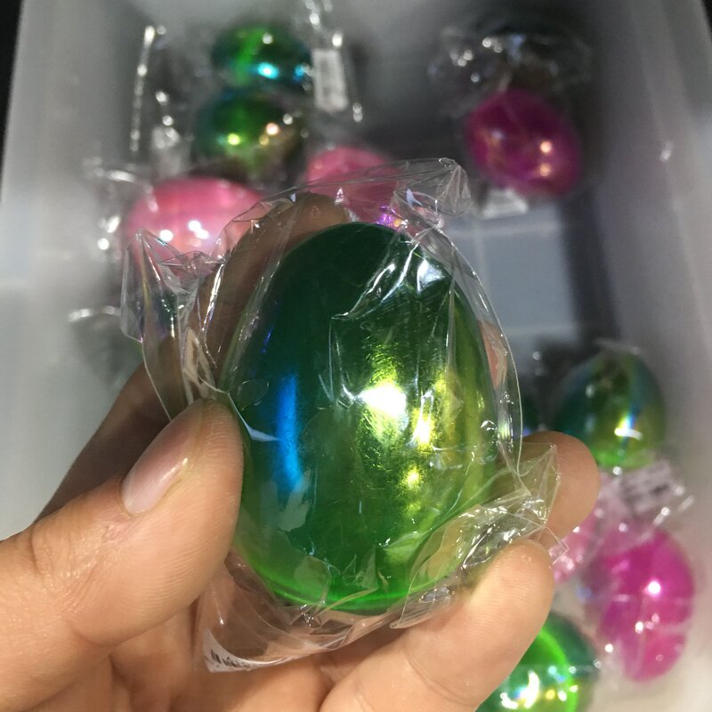 Electroplating Selenite Egg Manufacturer - Wholesale Natural Healing Crystal Quartz Stone Carved for Feishui Decoration