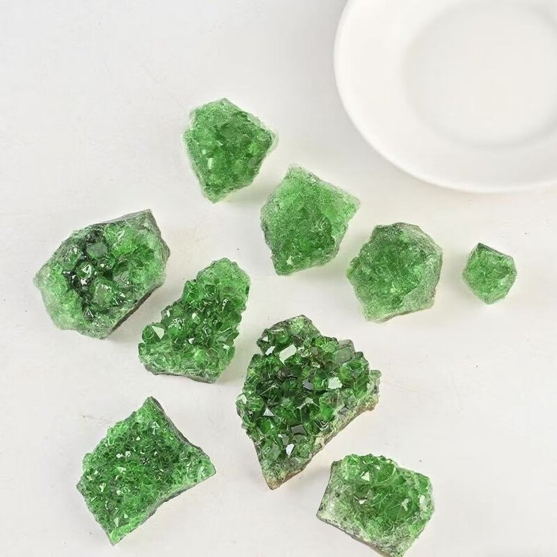 Multi-Color Crystal Cluster Bud Manufacturer - Natural Raw Crystal Stone Ornament Hand-Processed