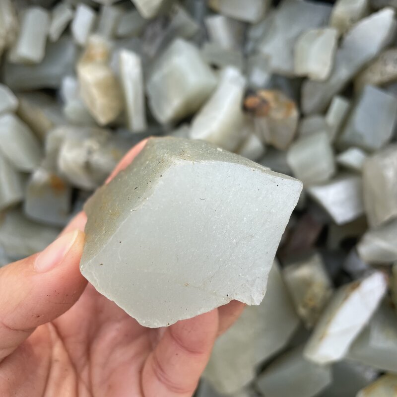 Grey Green Moonstone Raw Crystal Manufacturer - Rare Natural Wholesale Rough Moonstone Quartz