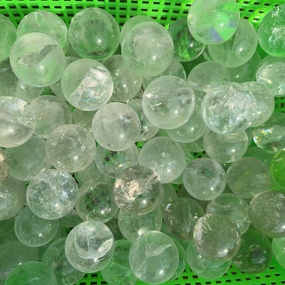 Clear Quartz Sphere Manufacturer - High Quality Natural Rock Crystal Craft Ball for Decoration Gift Wholesale