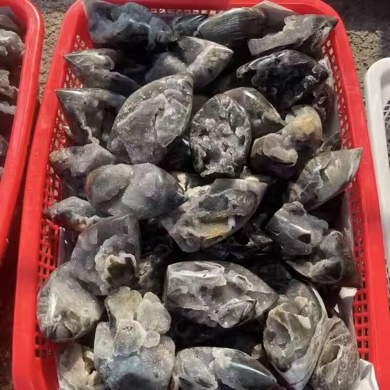 Sphalerite Quartz Ornament Manufacturer - Wholesale Natural Healing Crystal Geode Craft for Decorative Mascot Gift