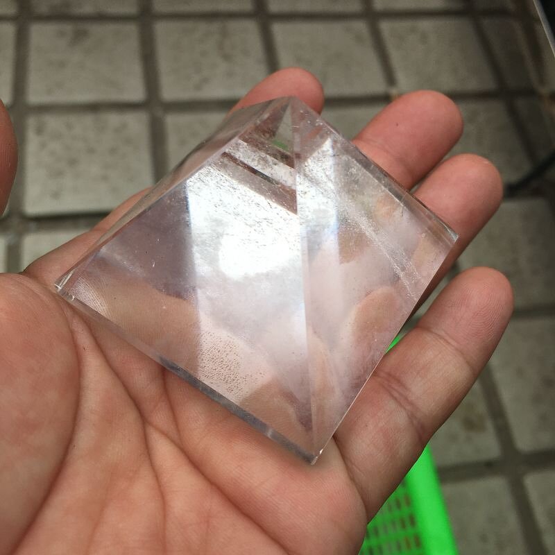 White Crystal Energy Pyramid Manufacturer - Wholesale Natural Healing Gemstone Chakra