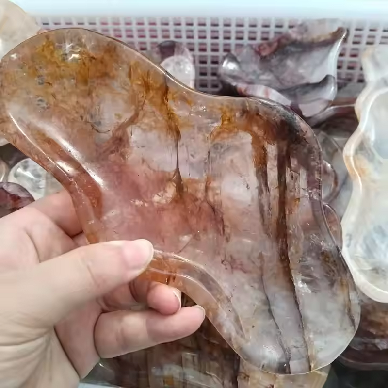 Golden Healer Crystal Quartz Bowl Manufacturer - Wholesale Natural Freeform High Quality Healing for Decoration