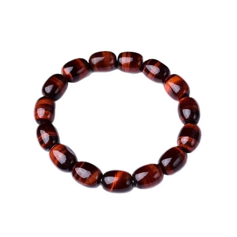 Tiger's Eye Stone Bracelet Manufacturer - Three-Color Natural Fortune Bead Yellow Red Wood Turned Colors Raw Jewelry