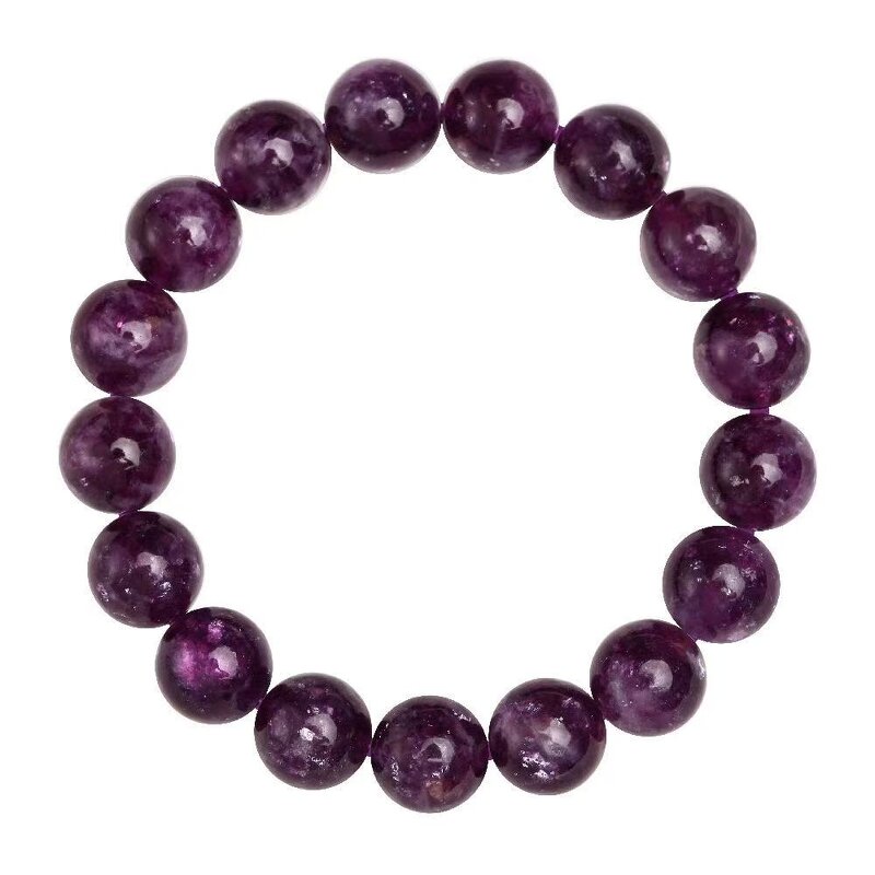 Grandmother Crystal Bracelet Manufacturer - Natural Purple with Sparkling Scales Elegant Old-Style Accessory