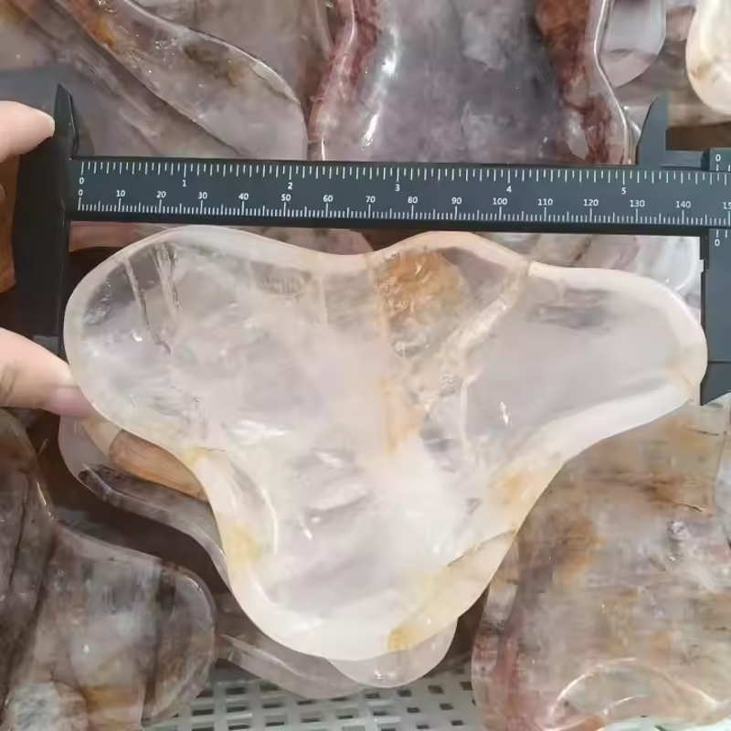 Golden Healer Crystal Quartz Bowl Manufacturer - Wholesale Natural Freeform High Quality Healing for Decoration
