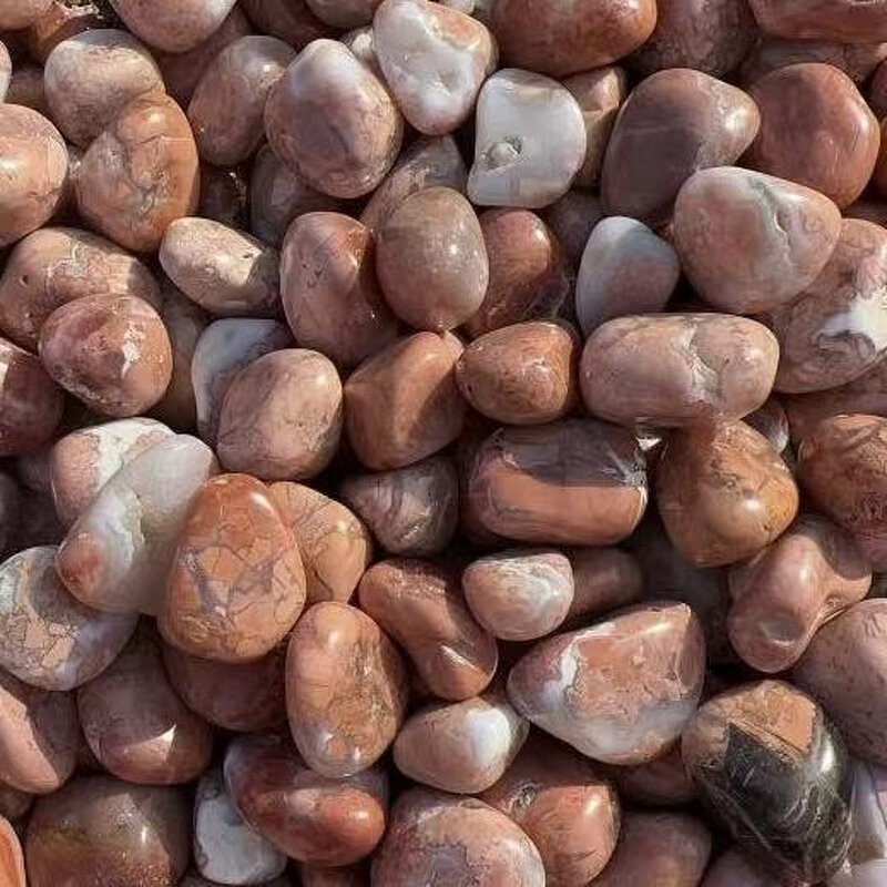 Pink Agate Tumble Manufacturer - Wholesale Natural High Quality Healing Crystal Quartz Polished for Fengshui Home Decoration