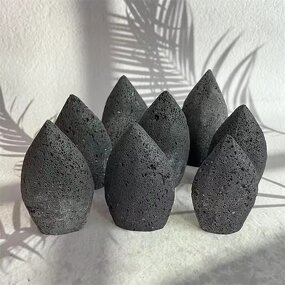 Lava Stone Ornament Manufacturer - Natural Crystal Quartz Healing Volcanic Rock Free From for Gift