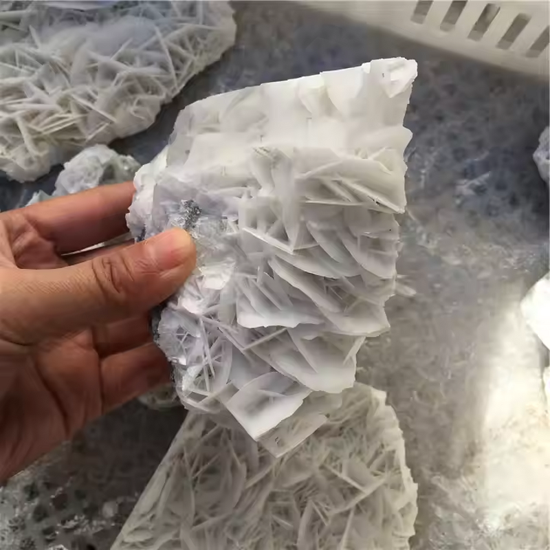 White Rose Calcite Stone Manufacturer - Natural Raw Mineral Rough Cluster Crystal for Decorative Crafts