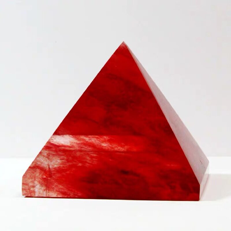 Red Smelting Stone Crystal Pyramid Manufacturer - Wholesale Standard Energy Sales