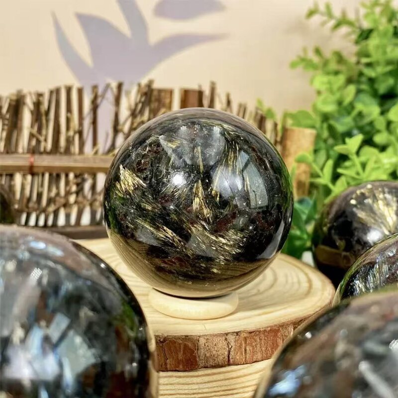 Bohemian Style Crystal Firework Stone Spheres Manufacturer - Natural for Home Decor Obsidian Jade Quartz Souvenirs Business Gifts