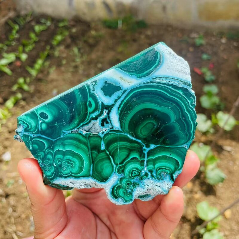 Malachite Crystal Wafers Manufacturer - Wholesale High Quality Feng Shui Style Carved Polished Mineral Specimen
