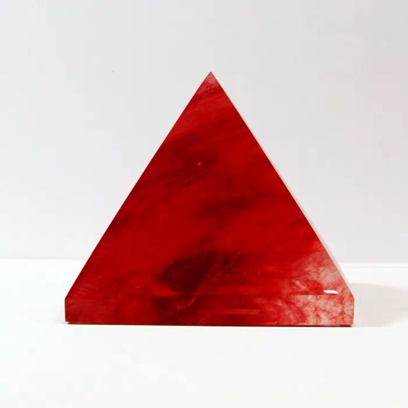 Red Smelting Stone Crystal Pyramid Manufacturer - Wholesale Standard Energy Sales