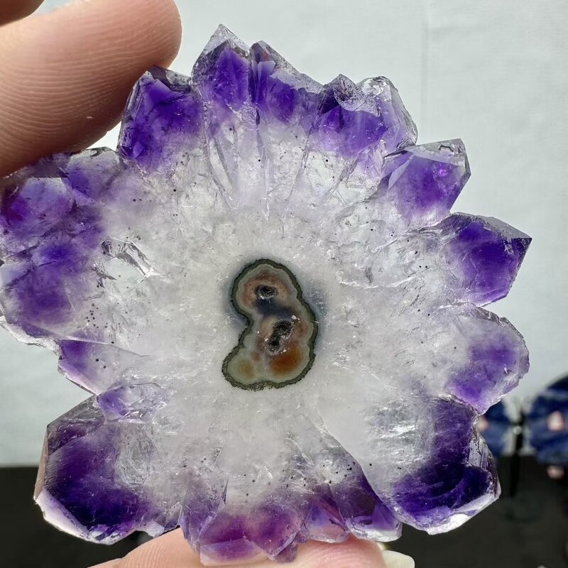 Amethyst Flower Cube Manufacturer - Wholesale High Quality Natural Quartz Raw Stone Polished Engraving Home Decoration Mascot