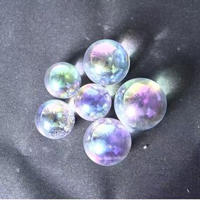 Aura Crystal Sphere Manufacturer - Polished Colorful Design Feng Shui for Home Office Desktop Decoration Souvenir