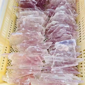 Pink Selenite Crystal Slice Manufacturer - High Quality Natural Polished Healing Rough for Meditation