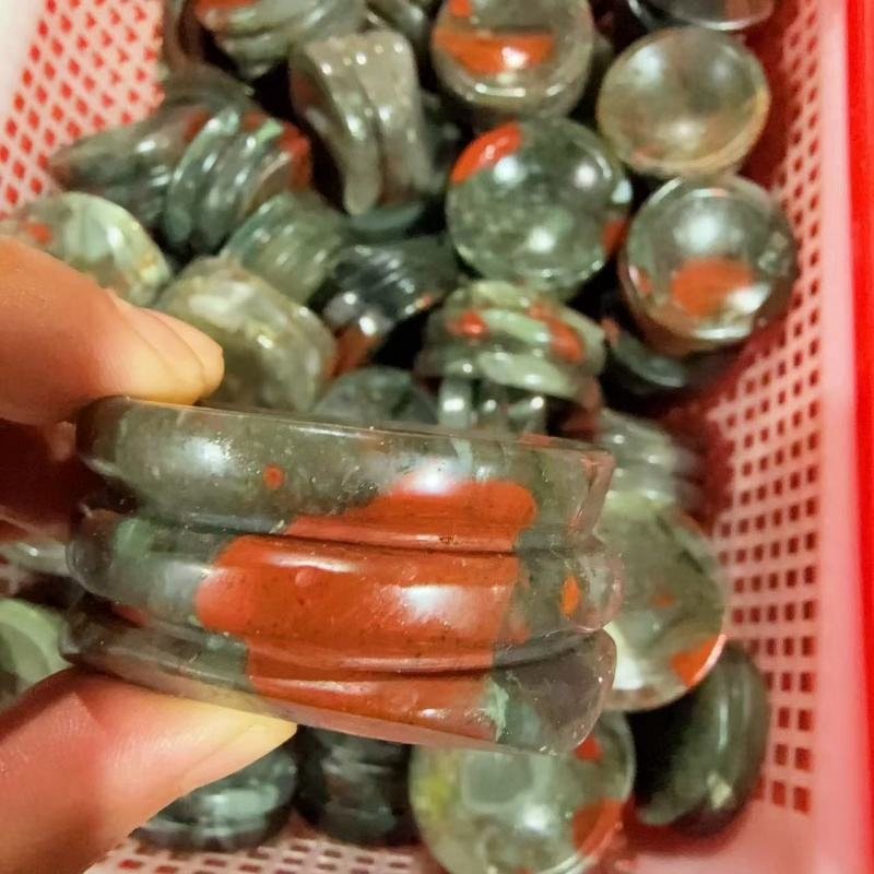 African Bloodstone Bowls Manufacturer - Wholesale High Quality Healing Crystal Craft for Home Decoration