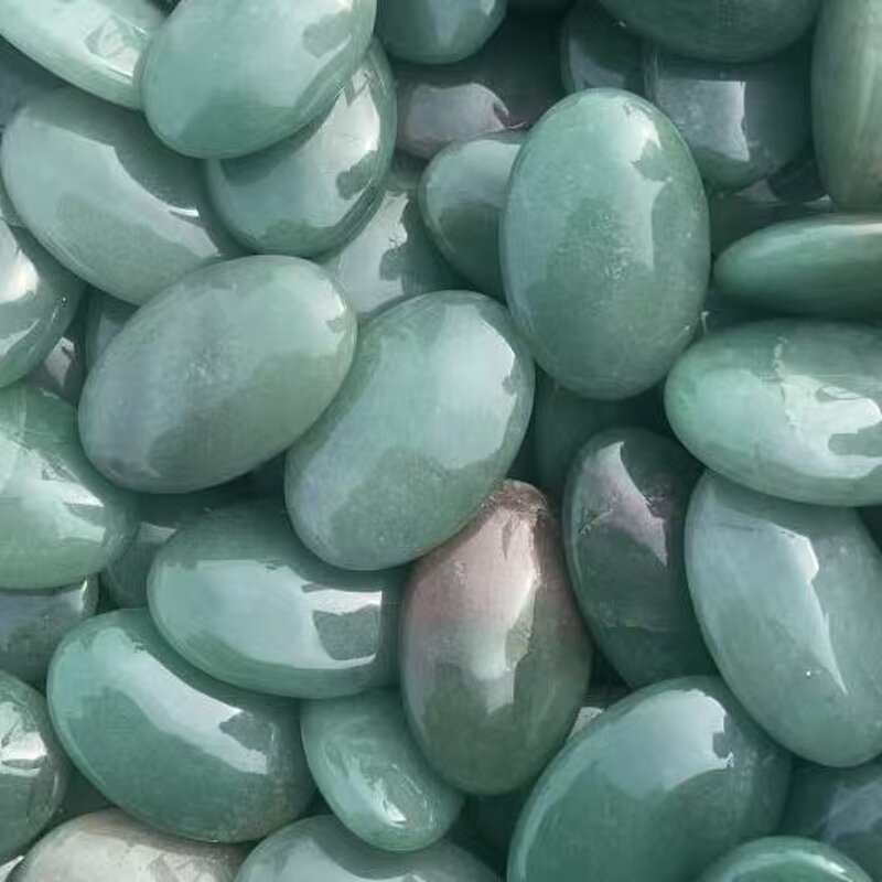 Green Aventurine Crystal Palm Craft Manufacturer - Wholesale Natural High Quality Quartz Hand Polished Stone for Fengshui Gifts