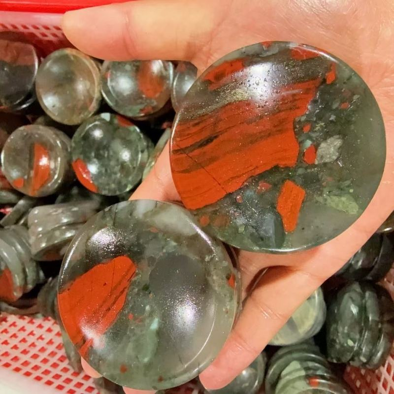African Bloodstone Bowls Manufacturer - Wholesale High Quality Healing Crystal Craft for Home Decoration