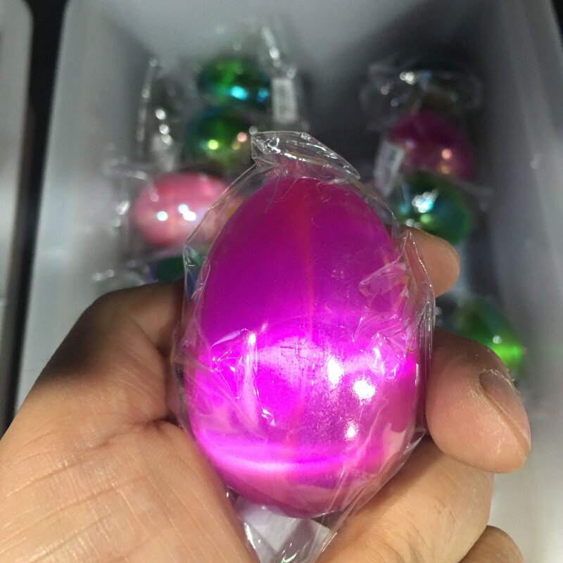 Electroplating Selenite Egg Manufacturer - Wholesale Natural Healing Crystal Quartz Stone Carved for Feishui Decoration