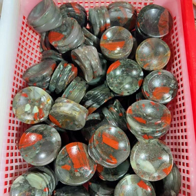 African Bloodstone Bowls Manufacturer - Wholesale High Quality Healing Crystal Craft for Home Decoration