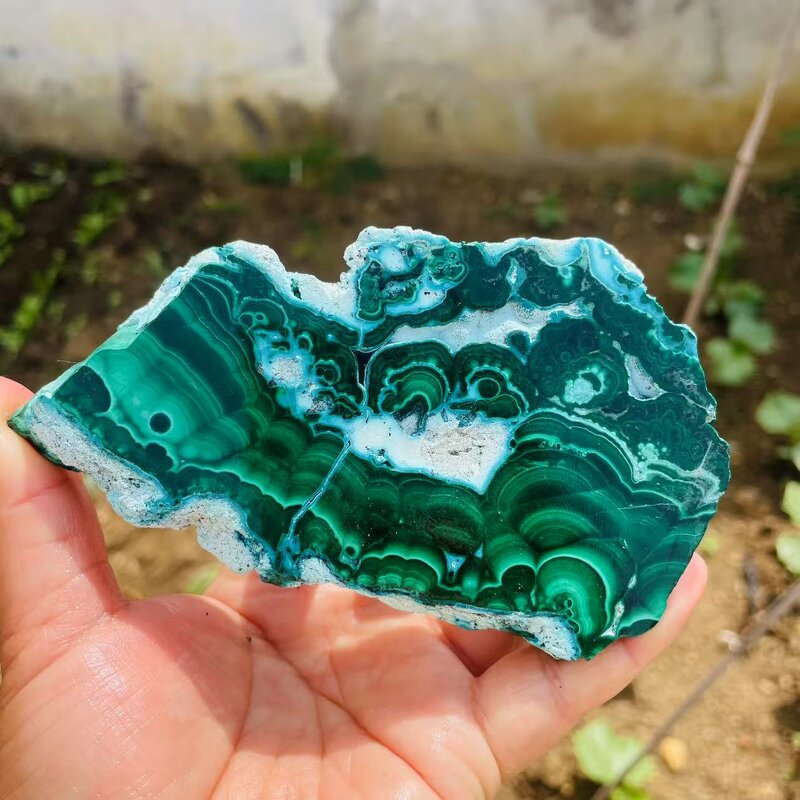 Malachite Crystal Wafers Manufacturer - Wholesale High Quality Feng Shui Style Carved Polished Mineral Specimen