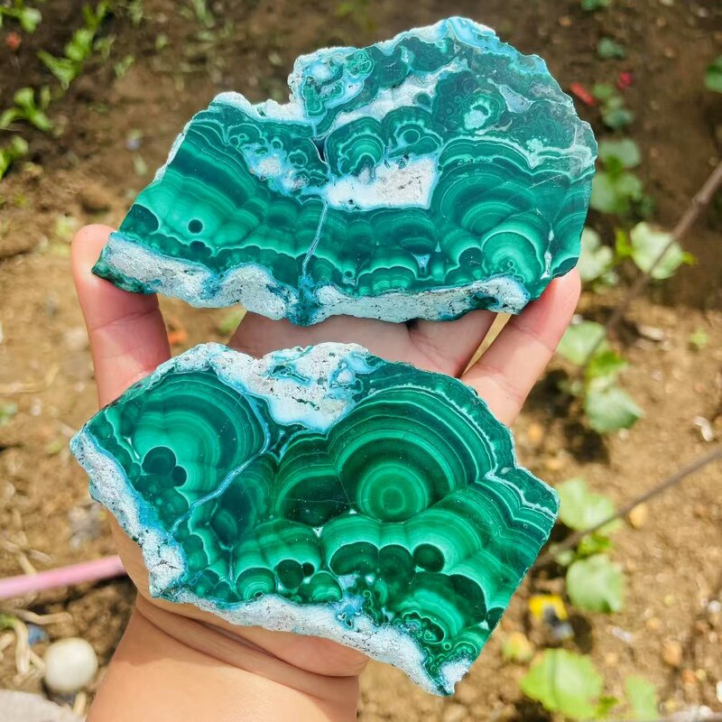 Malachite Crystal Wafers Manufacturer - Wholesale High Quality Feng Shui Style Carved Polished Mineral Specimen