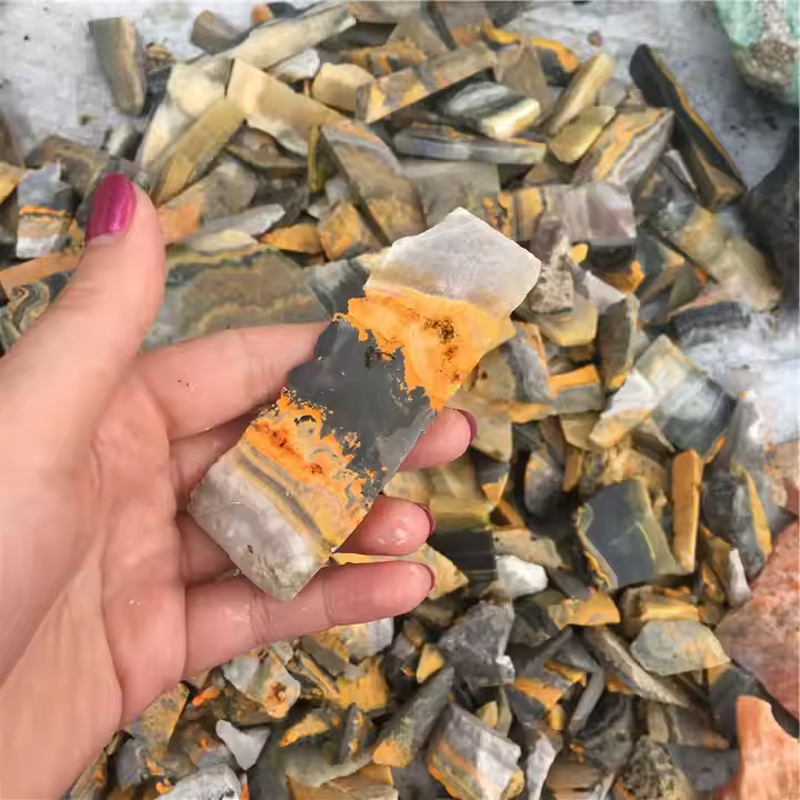 Quartz Crystals Manufacturer - Healing Natural Raw Semi-Precious Stones Rough Raw Stone