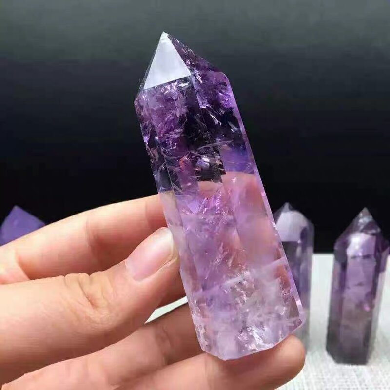 Amethyst Quartz Crystal Point Manufacturer - Wholesale Natural for Glass Water Bottle