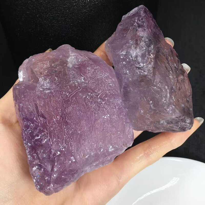 Brazilian Amethyst Ore Stone Manufacturer - Natural 2-5cm for Children's Teaching Ornament Handcrafted