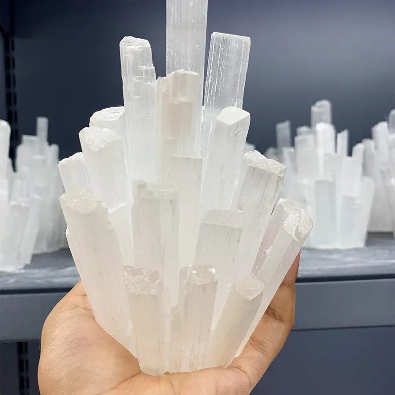 Selenite Crystal Lamp Manufacturer - Wholesale Natural High Quality Tower