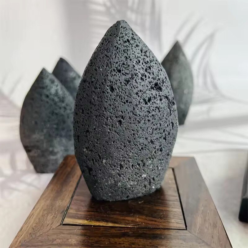 Lava Stone Ornament Manufacturer - Natural Crystal Quartz Healing Volcanic Rock Free From for Gift