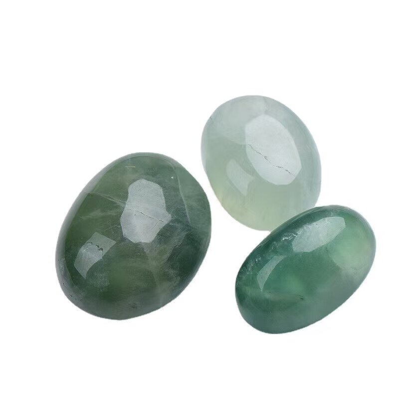 Green Fluorite Gravel Ornament Manufacturer - Natural Crystal Large Polished Granule Freeform Handheld for Home Decoration Gift