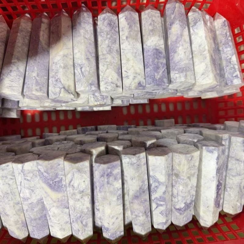 Purple Hackmanite Stone Craft Points Manufacturer - Wholesale High Quality Crystal Healing Decorative for Home