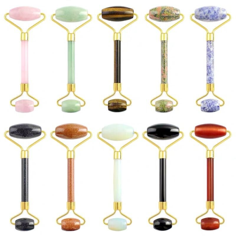 Quartz Stone Crystal Facial Massager Manufacturer - Natural Gemstone Massage