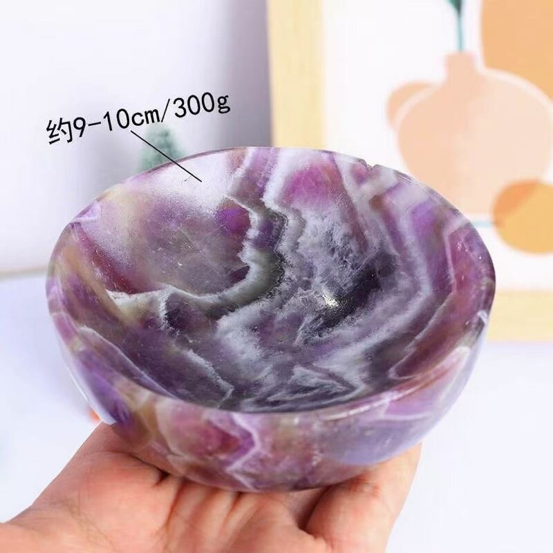 Dreamy Amethyst Crystal Bowls Manufacturer - Natural Polished From Raw Gemstones for Cleansing Home Decor