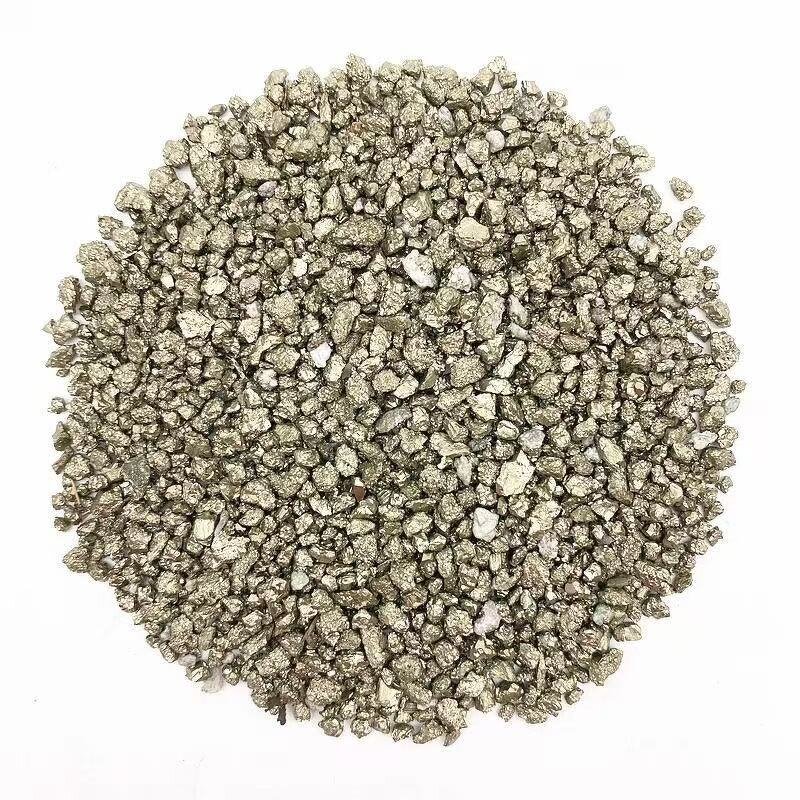 Pyrite Raw Stone Gravel Manufacturer - Natural Small Crystal for Flower Pot Fish Tank Decoration Mascot Theme