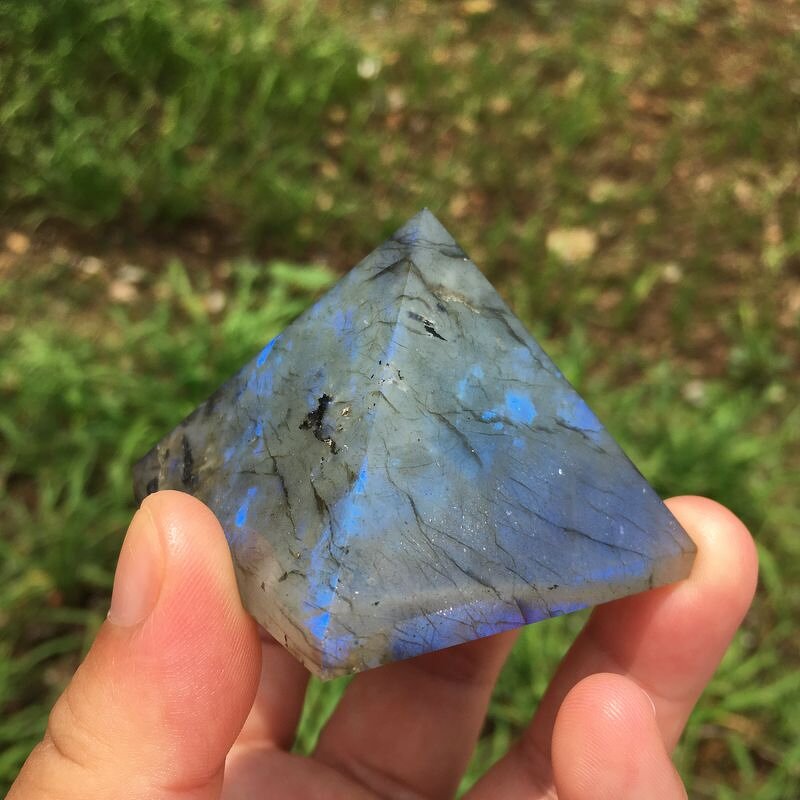 Labradorite Crystal Energy Pyramid Manufacturer - Natural High Quality Healing Gemstone Chakra