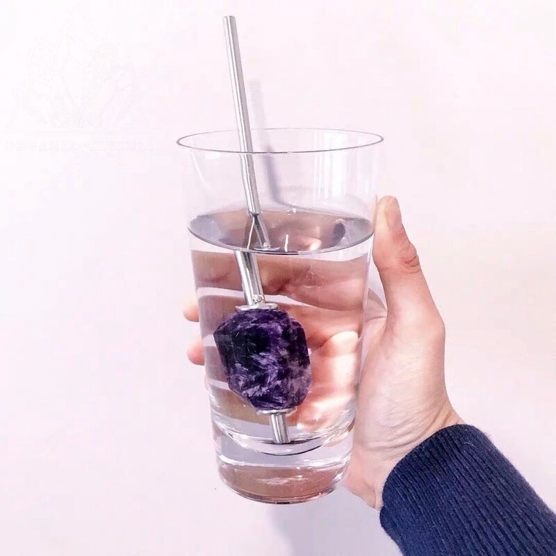 Stainless Steel Crystal Straw Manufacturer - High Temperature with Brush