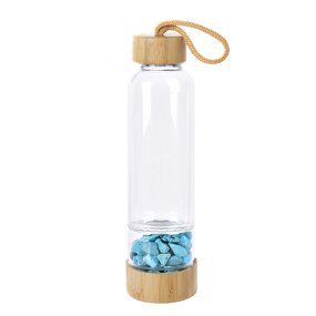 Turquoise Crystal Gemstone Water Bottle Manufacturer - Mass Sales High Quality Gravel
