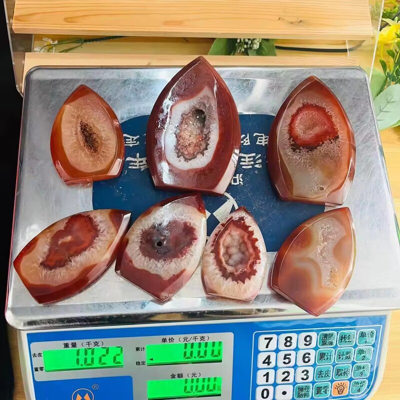 Carnelian Cluster Ornament Manufacturer - Europe Hot Sale Natural Sardonyx Geode for Home Decoration