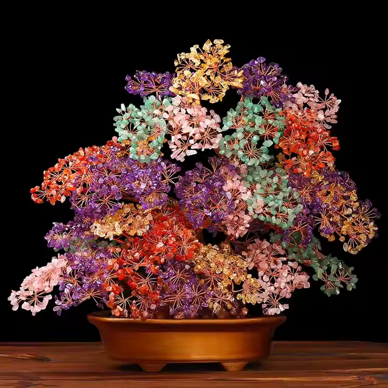 Crystal Money Tree Manufacturer - Wholesale Polished Natural Rose Quartz Fengshui Gemstone Home Decor Healing Stones Lucky